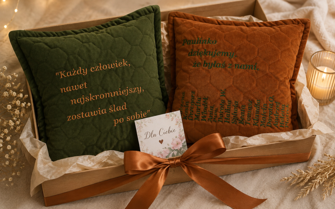 Poduszka na prezent – kiedy personalizowany upominek sprawdzi się najlepiej?